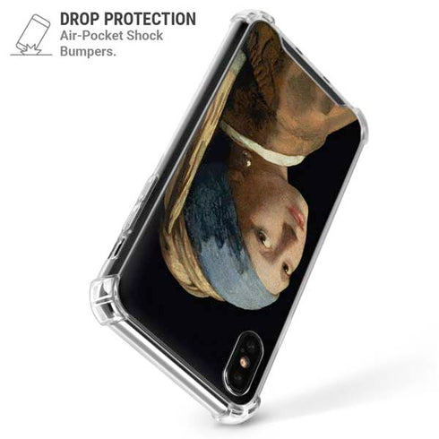 Johannes Vermeer Girl with a Pearl Earring iPhone XS Max Clear Case